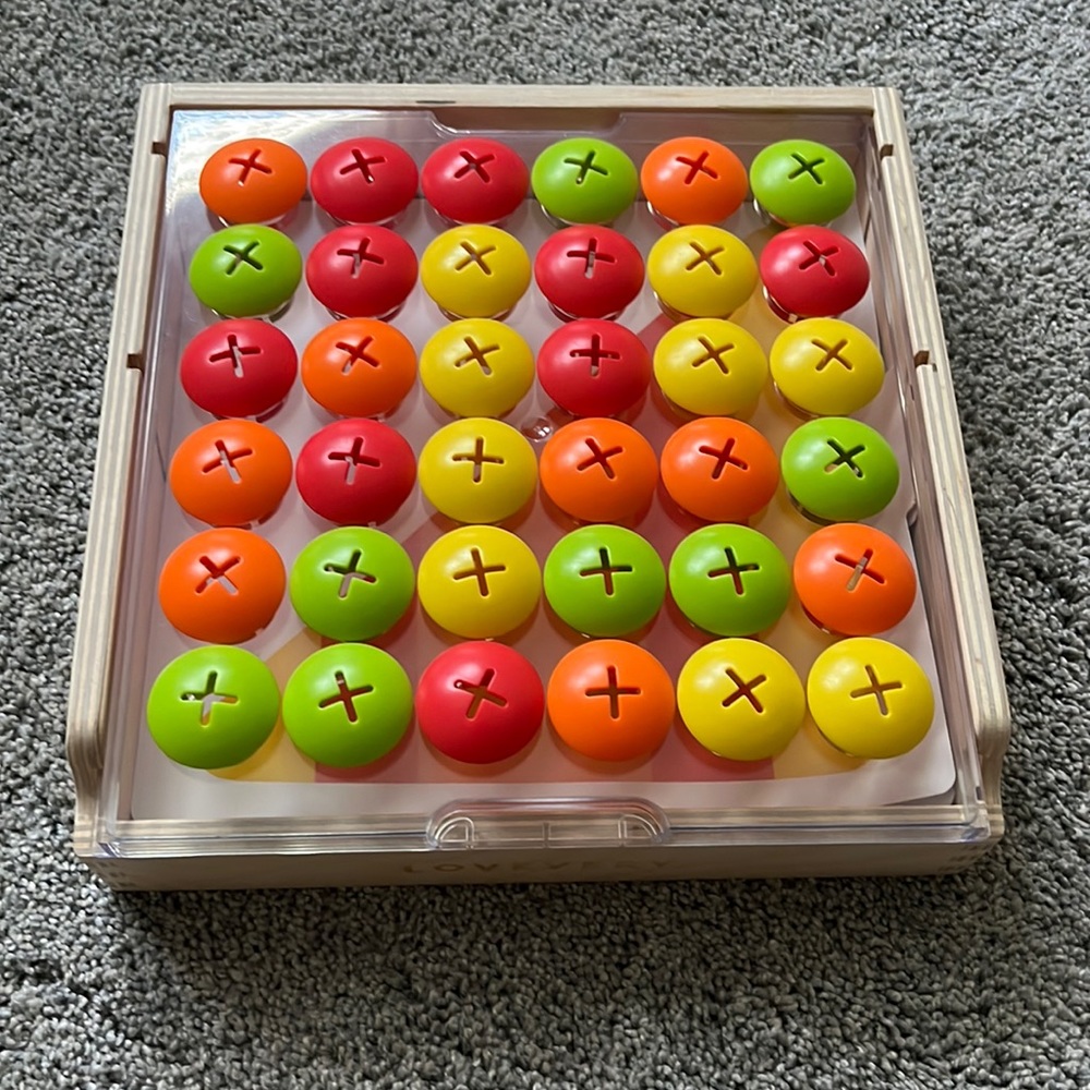 Lovevery design matching peg puzzle